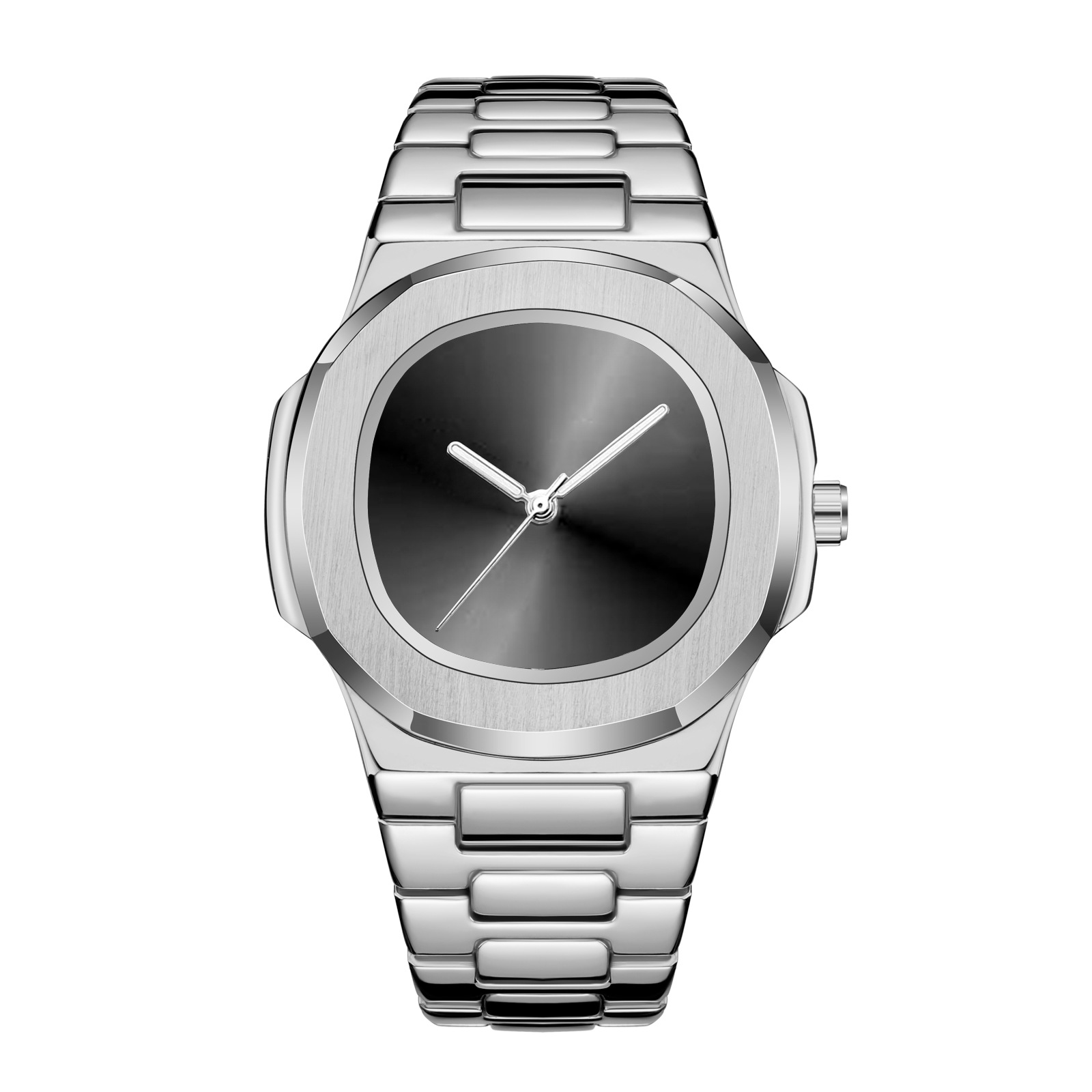 61542F65-AB43-01F5-1271-7C9D9E6225E7-1.jpg Alloy Watches No LOGO Design Quartz Watch Case Simple Style Sunray Dial Waterproof Wrist Watches - Image 1