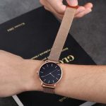 High Quality Minimalism Thin Men and Women Watch Stainless Steel Magnetic Mesh Strap Quartz Watch Gift Men Wristwatch No logo - Image 4