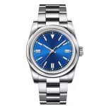 39mm No logo Watch With seiko NH35 Movement Bezel Style Automatic Mechanical Wrist Watches 100M - Image 9
